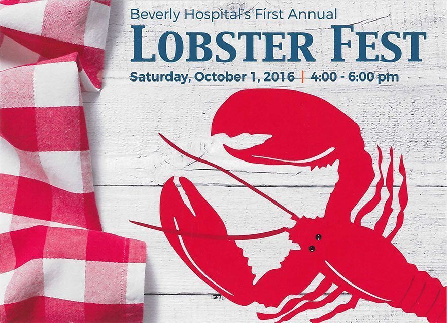 Image of Beverly Hospital's First Annual Lobster Fest Invite